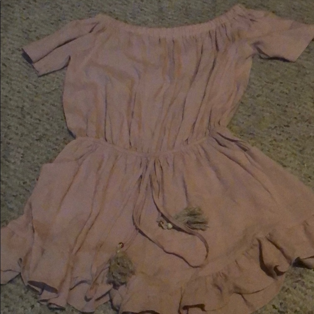 NWOT blush romper